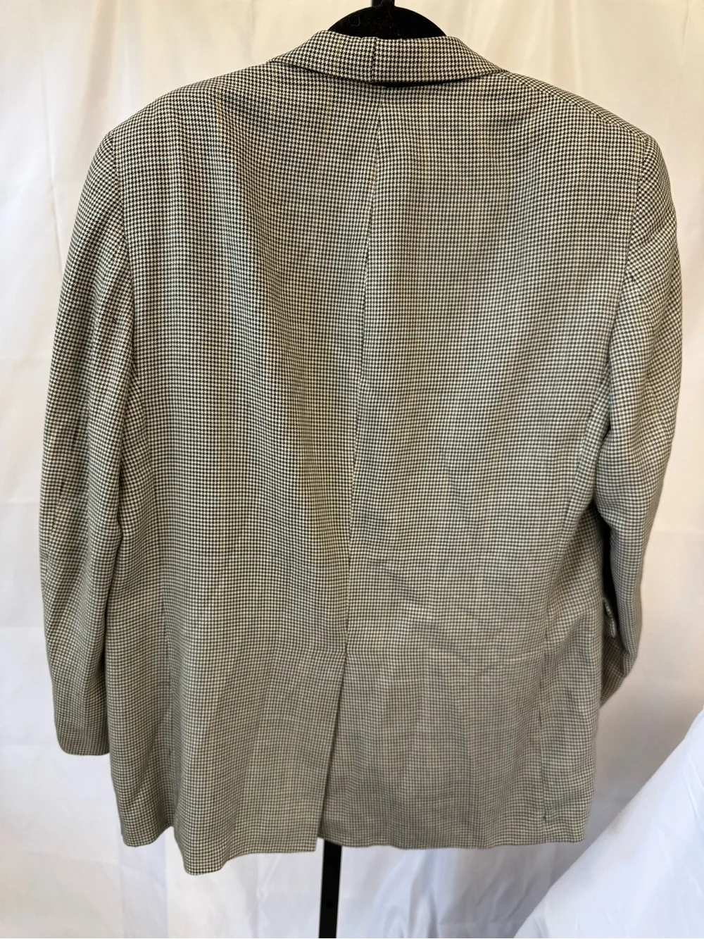 Jos A Bank Men’s Blazer black brown blue check 40Regular sport coat classic